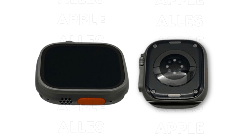 Entdeckung einer dunklen Keramikrückseite für die Apple Watch Ultra in FCC-Dokumenten - ein Blick in Apples Designexperimente.