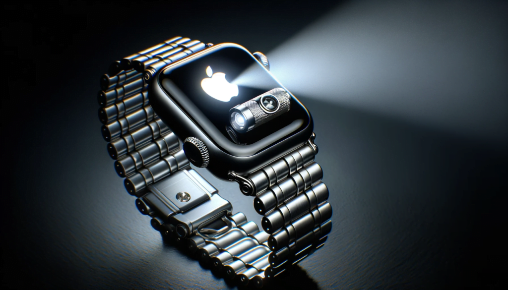 Neue Apple Watch Armbänder mit Taschenlampe: Eine Patente enthüllt