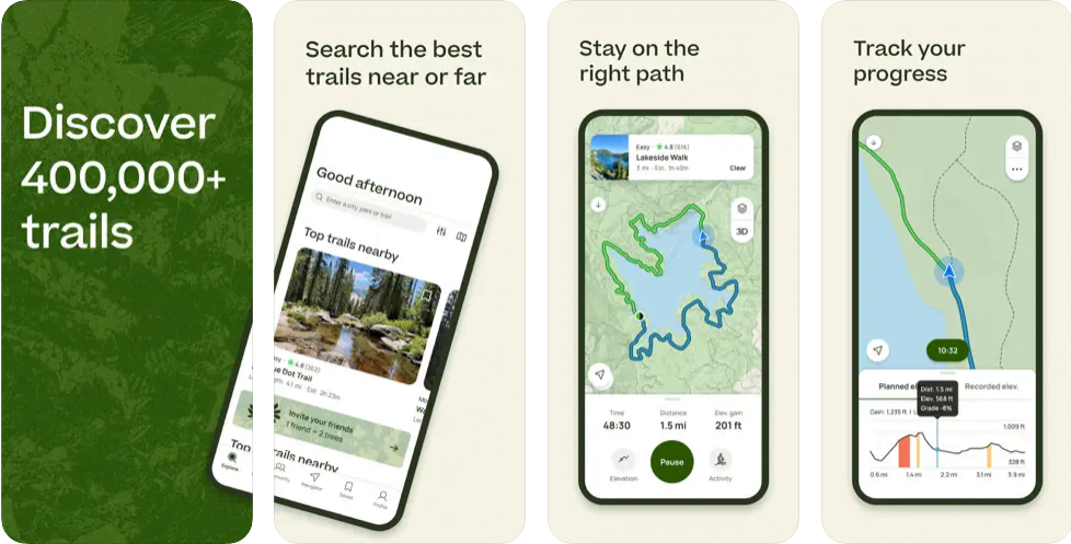 iPhone-App des Jahres: AllTrails, von AllTrails, Inc.