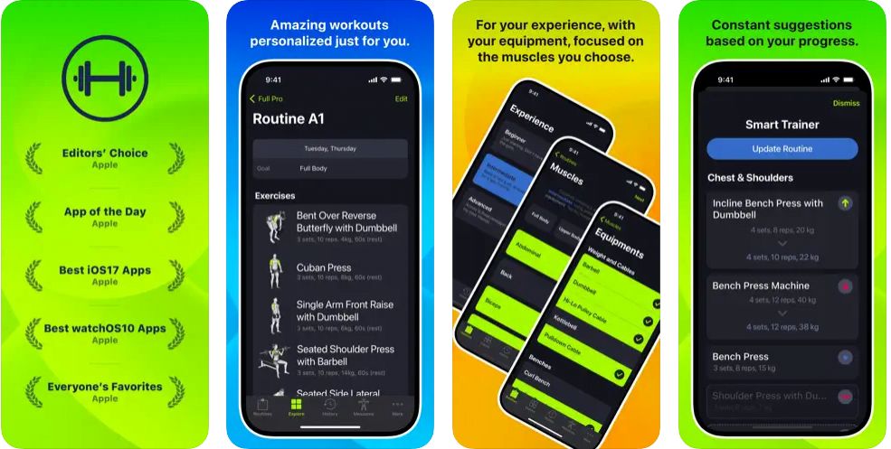 Apple Watch-App des Jahres: SmartGym, von Mateus Abras.