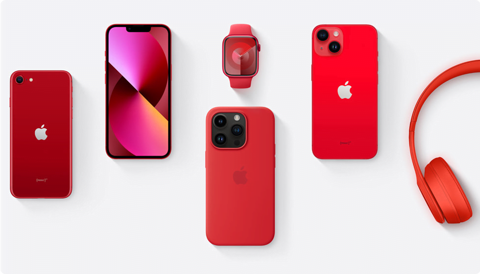 Apple Watch Series 9 in neuem (Product) Red Design